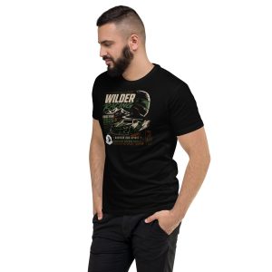 Wilder Racing × Pikes Peak 2026 — Black Fitted Tee